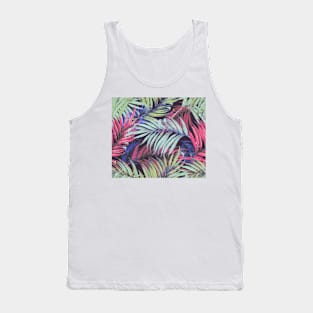 Vintage Palm Leaves grunge Tank Top